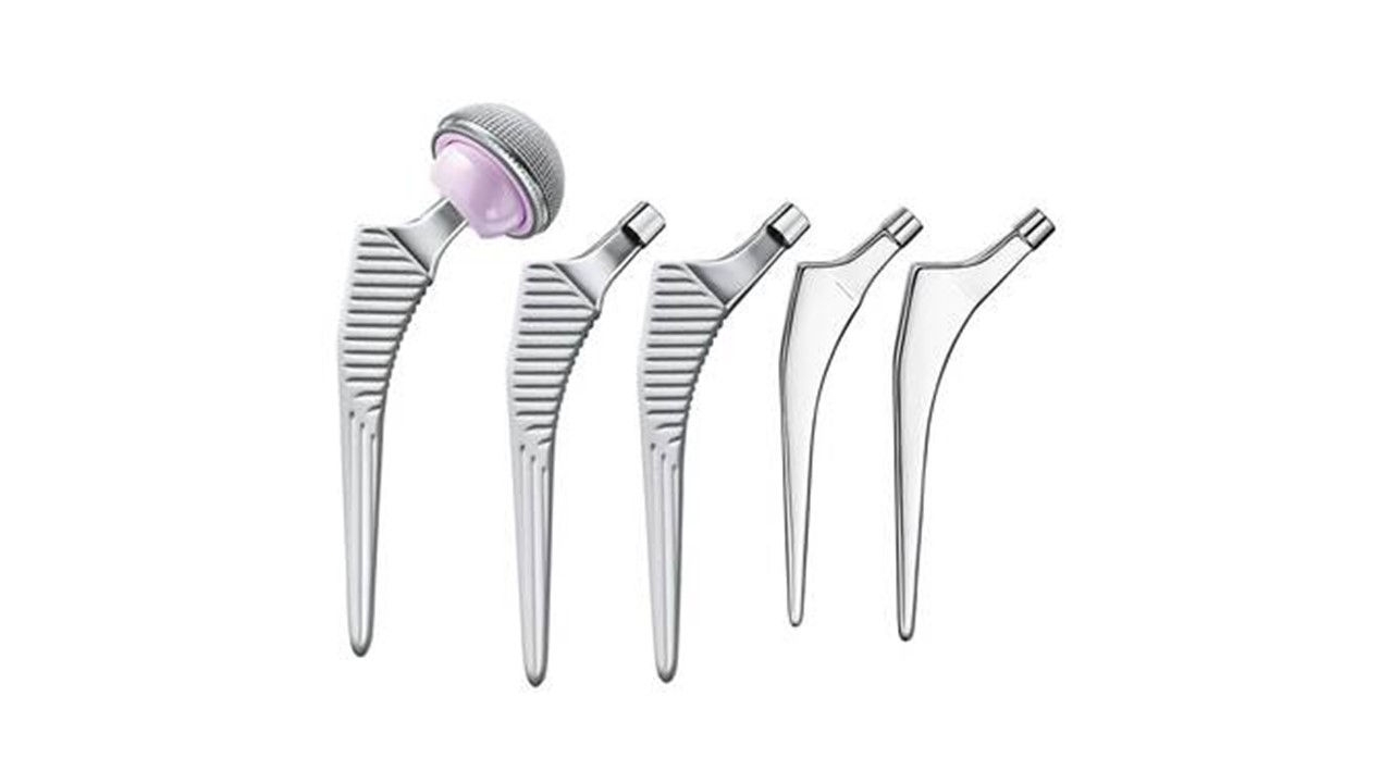 Self-Locking Cementless or Cemented Hip Stem 