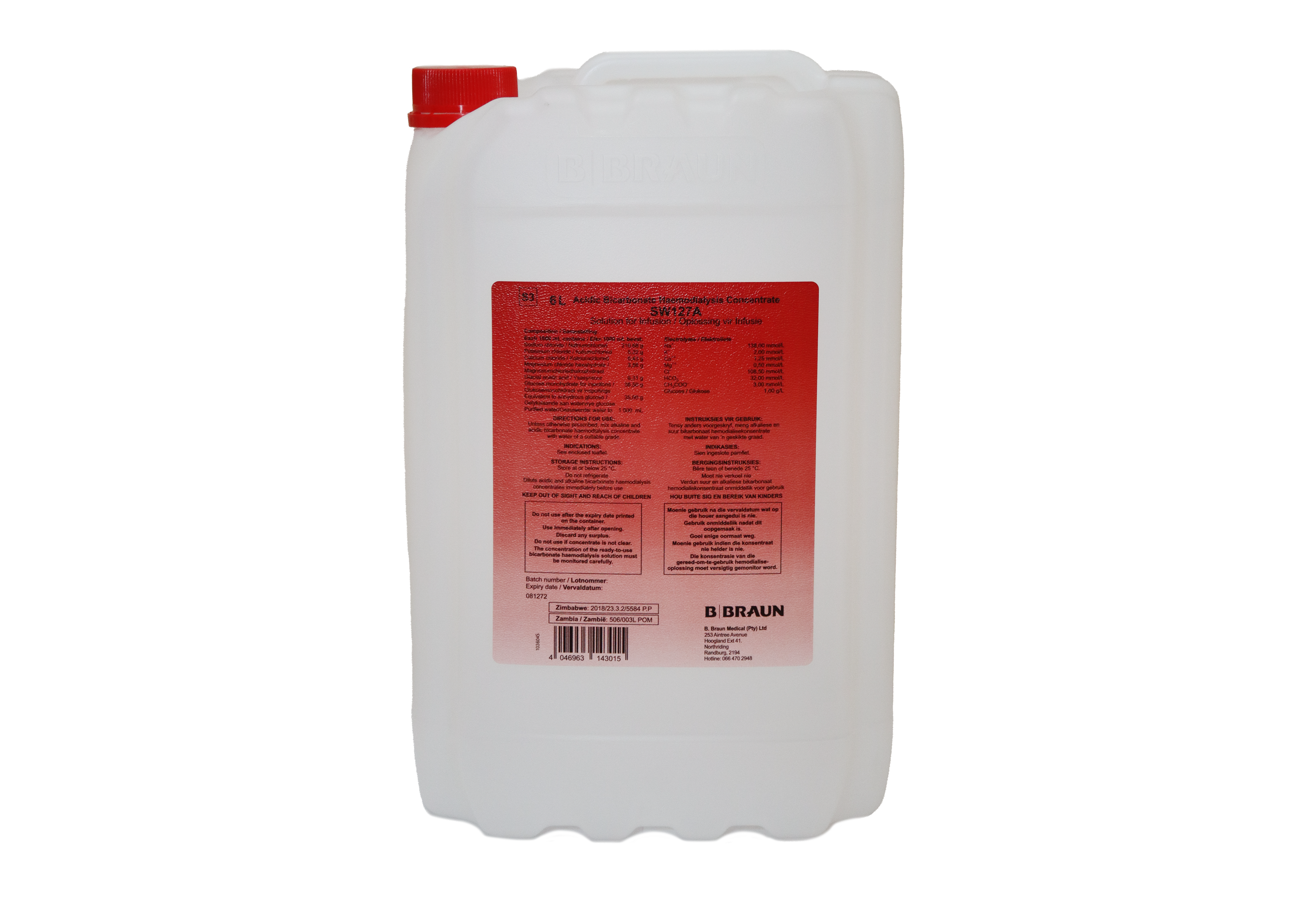 SW dialysis concentrate