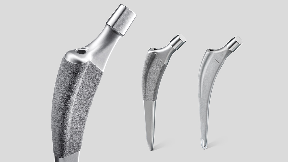 Aesculap cemented hip stem 