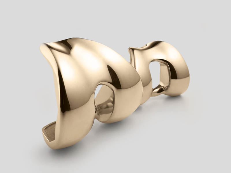 Two artificial knee joints