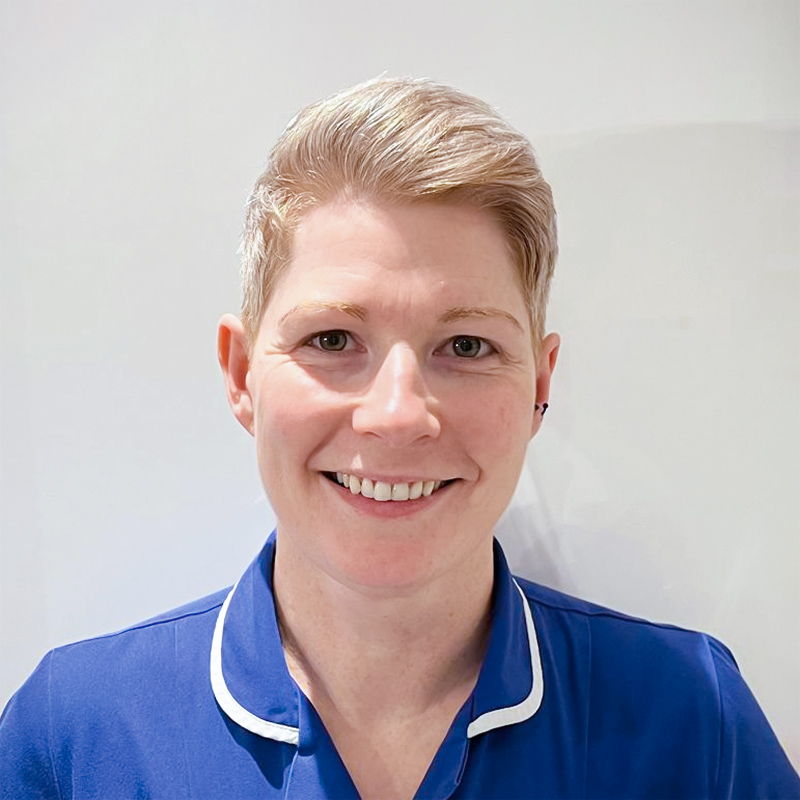 portrait of the woman smiling